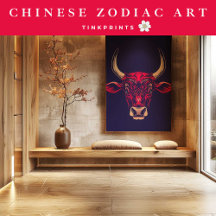 Chinese Zodiac Wall Art Collection