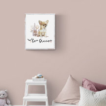 Nursery decor for Chihuahua dog lover