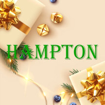 Hampton Name T-Shirt