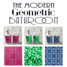 The Modern Geometric Bathroom