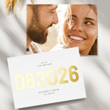 Simple Modern Save The dates