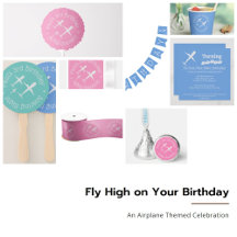 Airplane Themed Kids Birthday Party