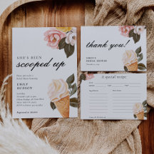 She's Been Scooped Up Bridal Shower