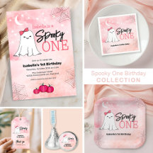 Spooky One Girly 1st Birthday Party