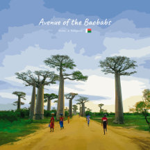 Avenue of the Baobabs, Madagascar - Landscape