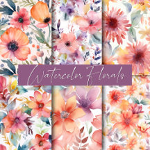 WATERCOLOR FLORALS