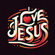 I Love Jesus Retro Christian Faith-Inspired Gifts