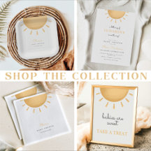 Sunshine Theme Baby Shower