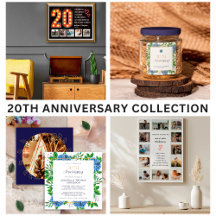20TH WEDDING ANNIVERSARY Stationery & Supplies