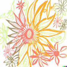 Floral Euphoria: A Blossoming Art Collection 9