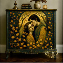 Romantic Lovers Portrait Decoupage Collection