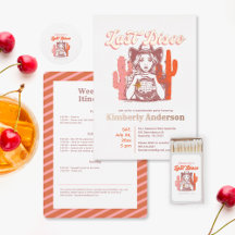 Last Disco Retro Cowgirl Bachelorette Party