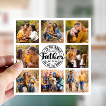 Father's Day Photo Collage