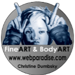Christine Dumbsky - FineART - BodyART - Comics
