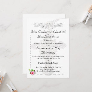Hochzeit der Rose Tischnummer