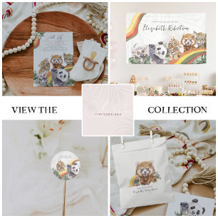 Tropisches Jungle Baby   Babydusche Geschenkschachtel