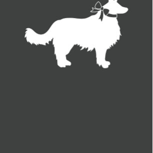 Border Collie Dog Babydusche Einladung