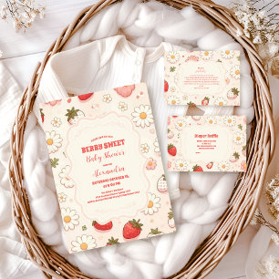 Berry Sweet Pink Coquette Baby Books for Baby Begleitkarte