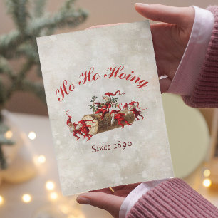 Ho Ho Hoing seit 1890 Vintage Gnome Weihnachten T-Shirt