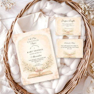 Kleine Geschichte beginnt Baby Shower Einladung