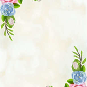 Blumenwasser Hochzeit Probe Einladung