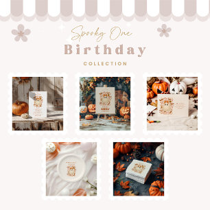 Coquette Lace Ghost Halloween 1. Geburtstag Einladung