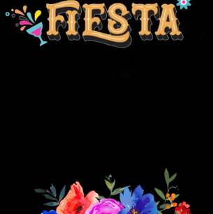 Fiesta farbenfrohe Hochzeit der Wasserfarben All In One Einladung