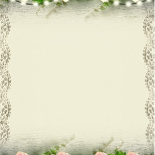 Vintage Probe für Rose und Hochzeit Einladung