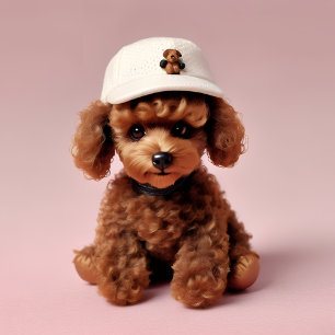 Poodle Party Pup Acryleinladungen