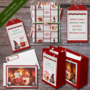 Whimsischer Weihnachtsbummel Papier Set von 3