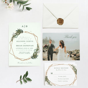 Blumenkranz-Einladung Einladung