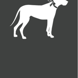 Great Dane Dog Baby Shower Blue Boy Einladung