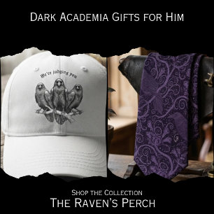Dunkle Akademie Rabe Gothic Name Tasse