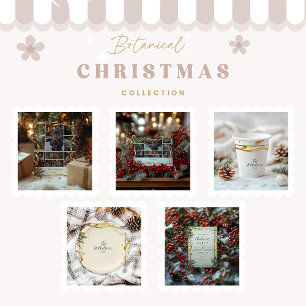 altes Ribbon Rustikales Weihnachtsfest Party Geschenkanhänger