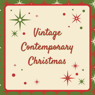 Bold Vintag Elegante Christmas Candy Cane Geschenkpapier