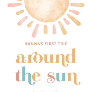 Sonnenschein Erster Ausflug rund um die Sonne 1. G Einladung