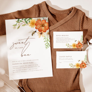 Süßes wie Biene   Windeln-Windeln-Windeln Begleitkarte