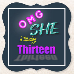 OMG Sie macht 13 überraschende Party Einladung