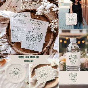 Camping Bachelorette Wochenende Tasche