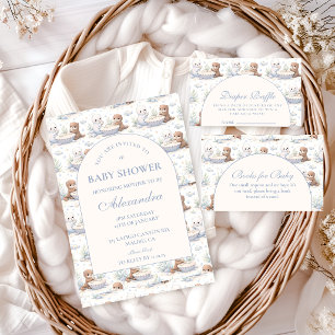 Unterwasser-Meereskreaturen-Baby-Party Serviette