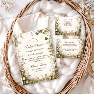 Wald-Pilzdusche Einladung