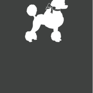 Poodle Dog Baby Dusche Französisch Puppy Pink Girl Einladung