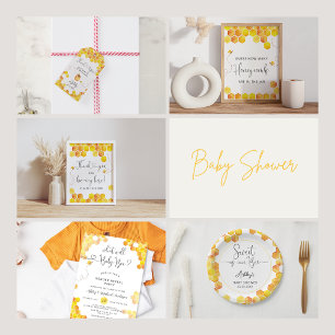 Sweet Little Honey Bee Baby Shower Einladung