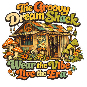 T-Shirt im Vintage-Stil der 70er Jahre mit altem S