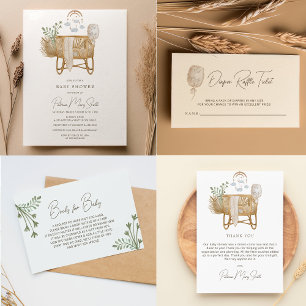 Elegante rustikale Boho Mommy wird Baby-Dusche T-Shirt