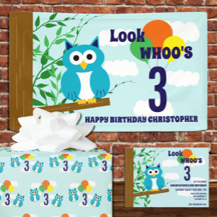 Owl Birthday Einladung