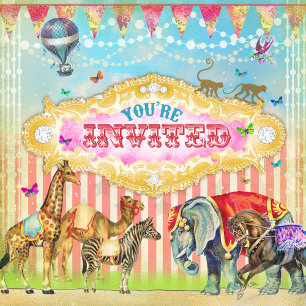 GC Magical Vintag Tiny Dancer Ballerina Einladung