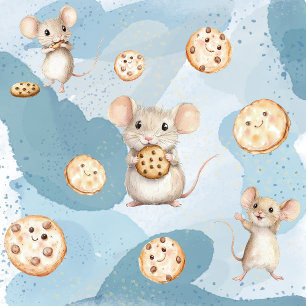 Maus und Cookie Paper Untersetzer