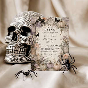 Elegante Pastell-Halloween-Party Pappteller