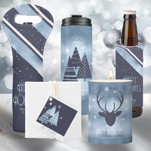 Deer Antlers Arrows Christmas Foto Blue ID861 Ankündigung